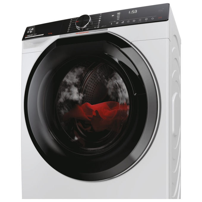 Hoover H7W 610MBC8-S H-Wash 700 Lavatrice Frontale 10 Kg 1600 rpm Classe A Wi-Fi Vapore Hygiene (85x60x57 cm) colore Bianco