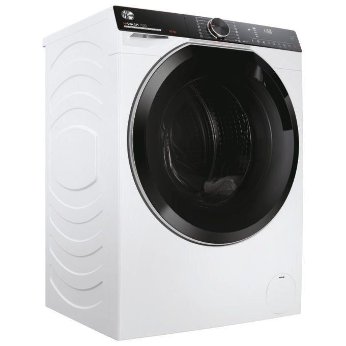 Hoover H7W 610MBC8-S H-Wash 700 Lavatrice Frontale 10 Kg 1600 rpm Classe A Wi-Fi Vapore Hygiene (85x60x57 cm) colore Bianco