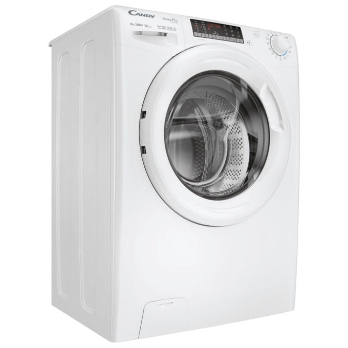 Candy CSO286TWM61S Smart Pro Inverter Lavatrice Frontale 8 Kg 1200 rpm Classe A Wi-Fi Bluetooth 16 Programmi (85x60x54 cm) colore Bianco