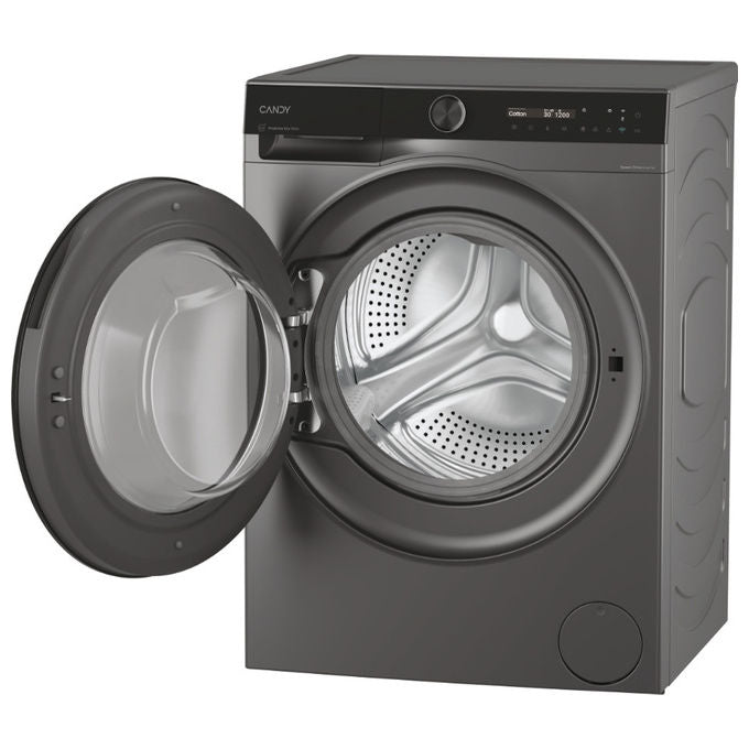 Candy BS 49SB8G-S Lavatrice Slim 9 Kg 1400 rpm Classe A Vapore Wi-Fi (85x60x52 cm) colore Antracite