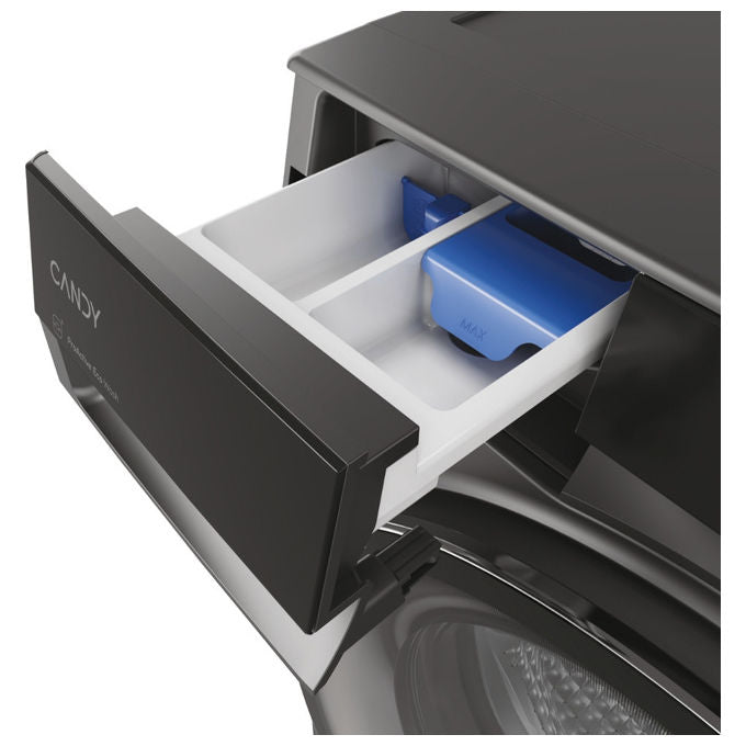 Candy BS 49SB8G-S Lavatrice Slim 9 Kg 1400 rpm Classe A Vapore Wi-Fi (85x60x52 cm) colore Antracite