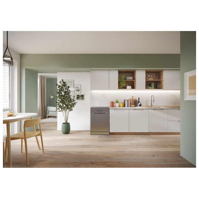 Candy CF 3E7L0S RapidO Lavastoviglie Libera installazione 13 coperti Classe E 47 dB Wi-Fi (85x60x60 cm) colore Acciaio inox
