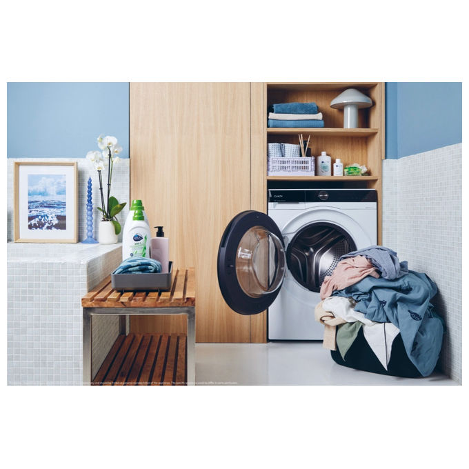 Candy BS 48SB6-S Lavatrice Slim 8 Kg 1400 rpm Inverter Wi-Fi colore Bianco