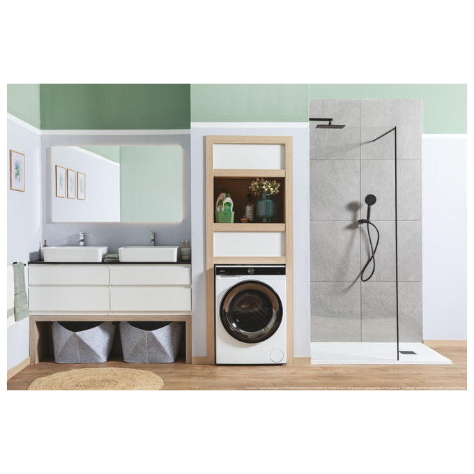 Candy BS 48SB6-S Lavatrice Slim 8 Kg 1400 rpm Inverter Wi-Fi colore Bianco