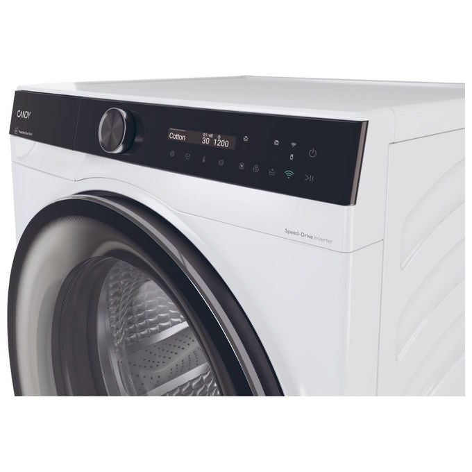 Candy BS 48SB6-S Lavatrice Slim 8 Kg 1400 rpm Inverter Wi-Fi colore Bianco