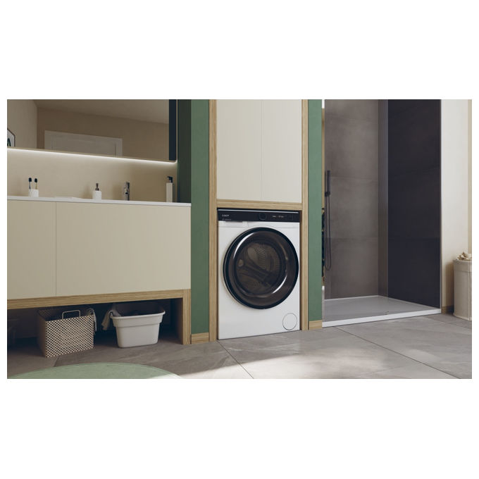 Candy BS 48SB6-S Lavatrice Slim 8 Kg 1400 rpm Inverter Wi-Fi colore Bianco
