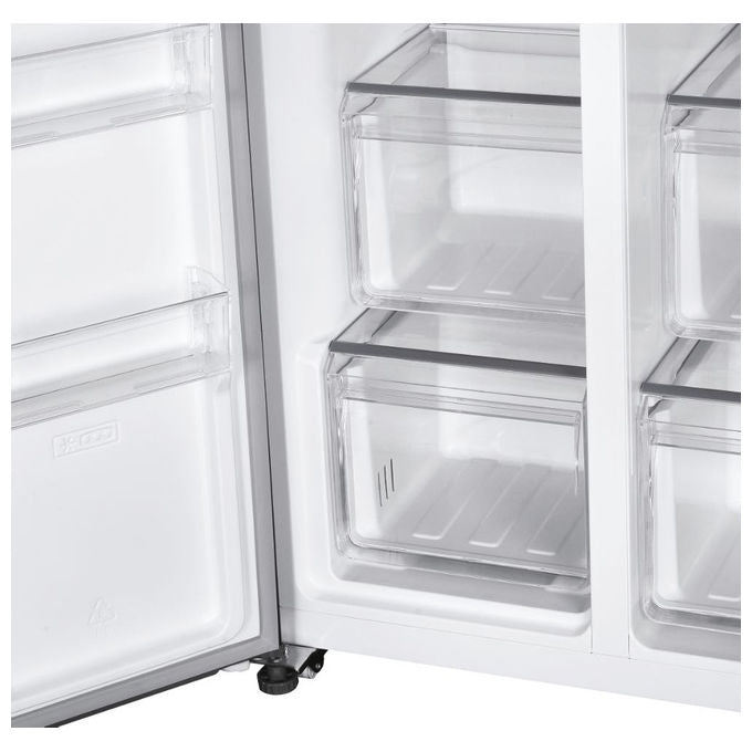 Candy CHSBSO-6174XWD Frigorifero Side by Side 177 cm No Frost Acciaio Inox colore Acciaio Inox