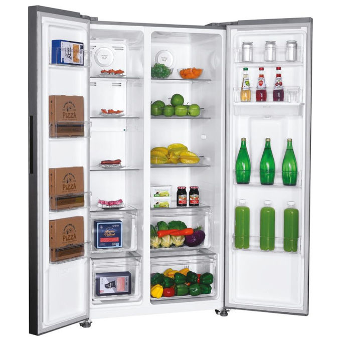 Candy CHSBSO-6174XWD Frigorifero Side by Side 177 cm No Frost Acciaio Inox colore Acciaio Inox