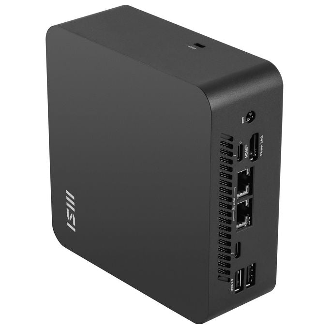 MSI Cubi NUC AI+ 2MG-028EU, Mini PC, Intel Core Ultra 9 288V, 32 GB RAM, 2 TB SSD, Windows 11 Pro, Nero