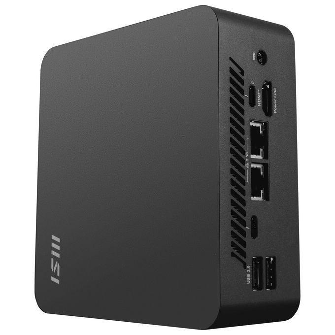 MSI Cubi NUC AI+ 2MG-028EU, Mini PC, Intel Core Ultra 9 288V, 32 GB RAM, 2 TB SSD, Windows 11 Pro, Nero