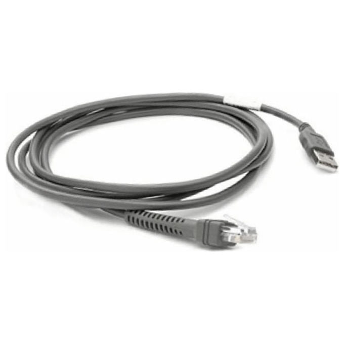 Zebra, Cavo Seriale USB, 2.1 m, Nero, CBA-U21-S07ZBR