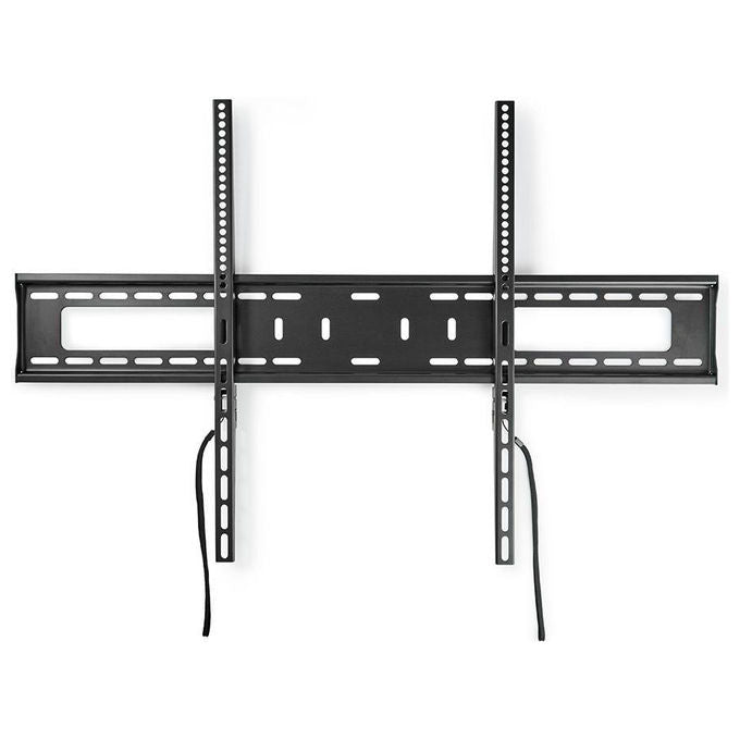 Nedis, Supporto TV, 60-100 pollici, Fisso, Nero, Acciaio, Metallo