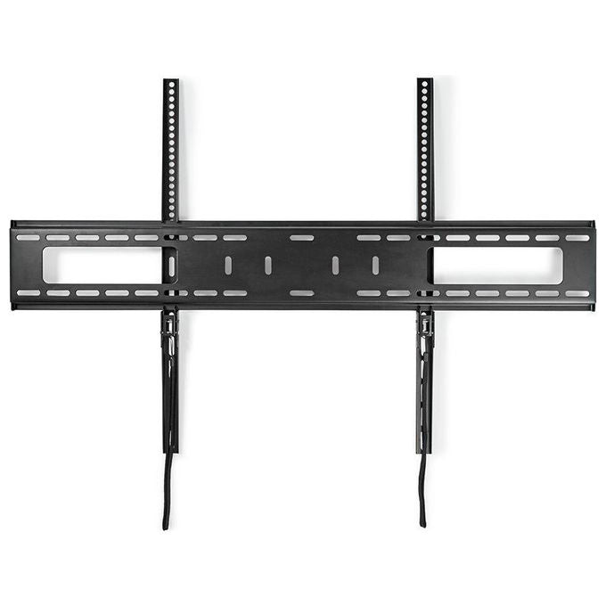 Nedis, Supporto TV, 60-100 pollici, Fisso, Nero, Acciaio, Metallo