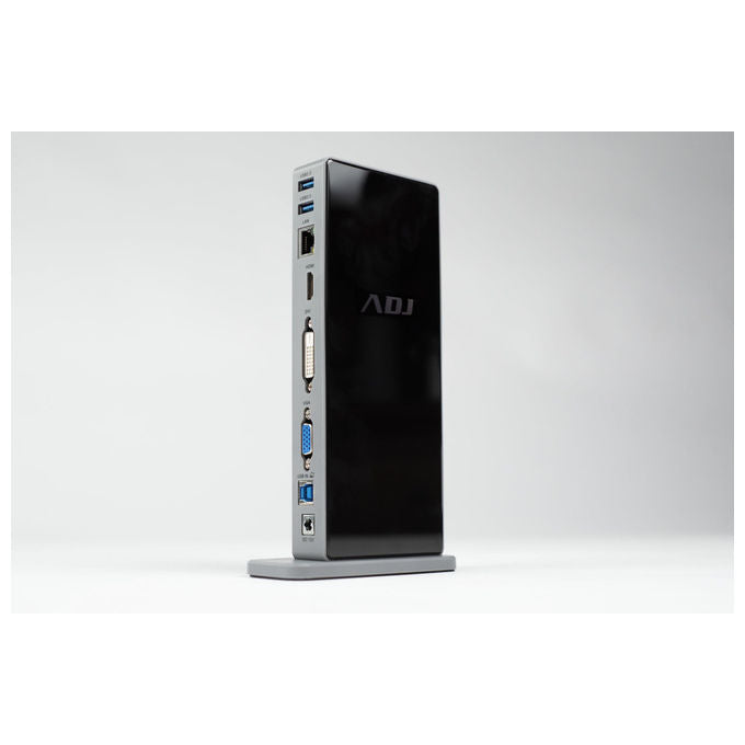Adj, Docking Station 15-in-1 USB 3.0 Multi Display, Alluminio Antigraffio, York