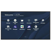 Viewsonic CDE7530, Display Commerciale 75'', 4K Ultra HD, Wi-Fi, Android