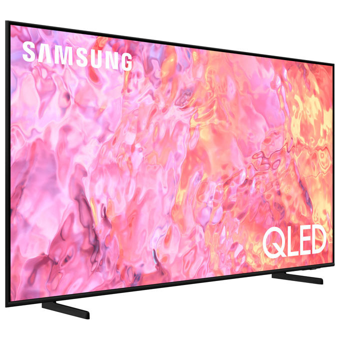 Samsung, TV QLED 4K, Smart TV 85 pollici, Processore Quantum 4K Lite, Nero