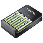 Varta, Caricabatterie USB Quatro, 4 Pile Stilo AA, 2100mAh