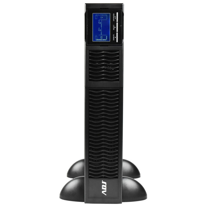 ADJ, Gruppo di continuita' UPS 1 kVA, Tower-Rack Online, 8*IEC+RS232+EPO LCD CSB