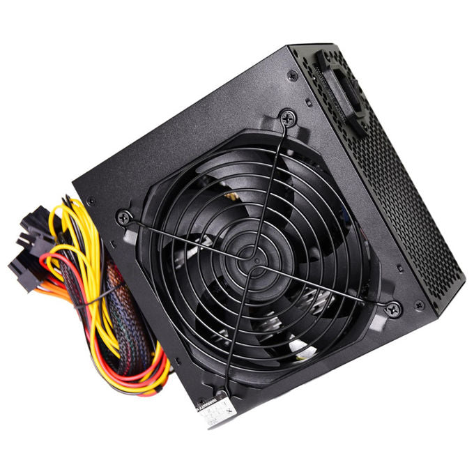 Adj, Alimentatore 230W, Real Power, 20+4pin, 3 SATA, 1 PATA, Ventola 12cm, Nero