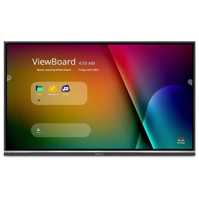 ViewSonic, Display Interattivo 4K, 75 pollici, IPS, Flicker Free, Android 11