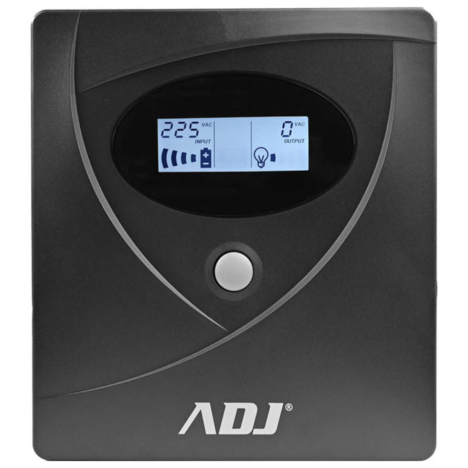 Adj, UPS 1 KVA, Desktop Line, Serie Int.Server, 4*IEC+RJ11-45 LCD CBS