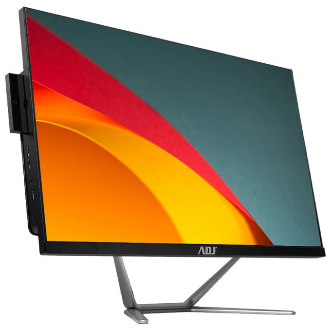 Adj, PC All-in-One, 27 pollici, Intel Core i5, 16GB RAM, 1TB SSD, Windows 11 Pro, Nero