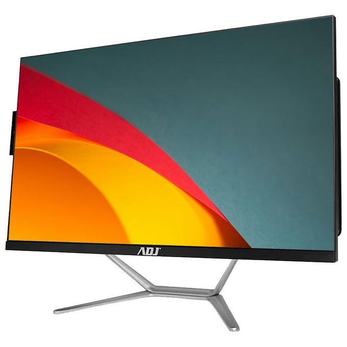 Adj, PC All-in-One, 27 pollici, Intel Core i5, 16GB RAM, 1TB SSD, Windows 11 Pro, Nero