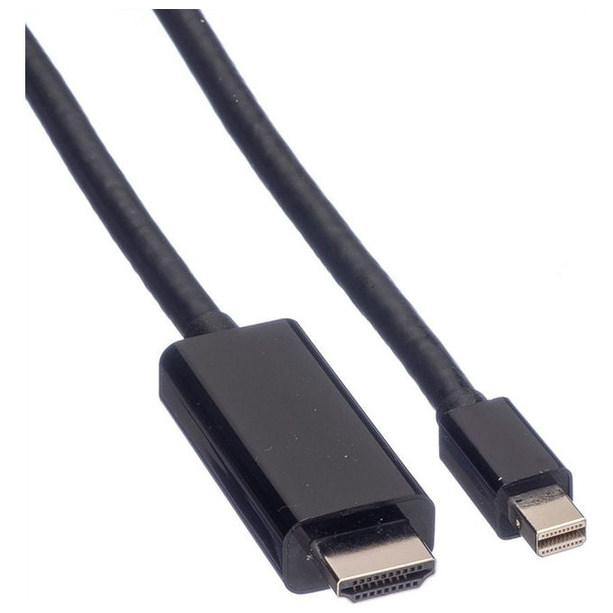 VALUE, Cavo Mini DisplayPort, UHDTV 4K, 3 m, Nero
