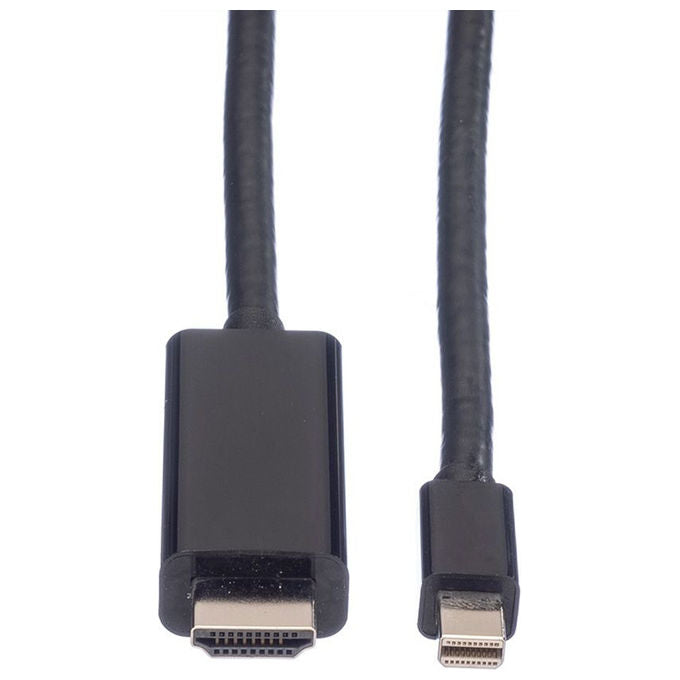 VALUE, Cavo Mini DisplayPort, UHDTV 4K, 3 m, Nero