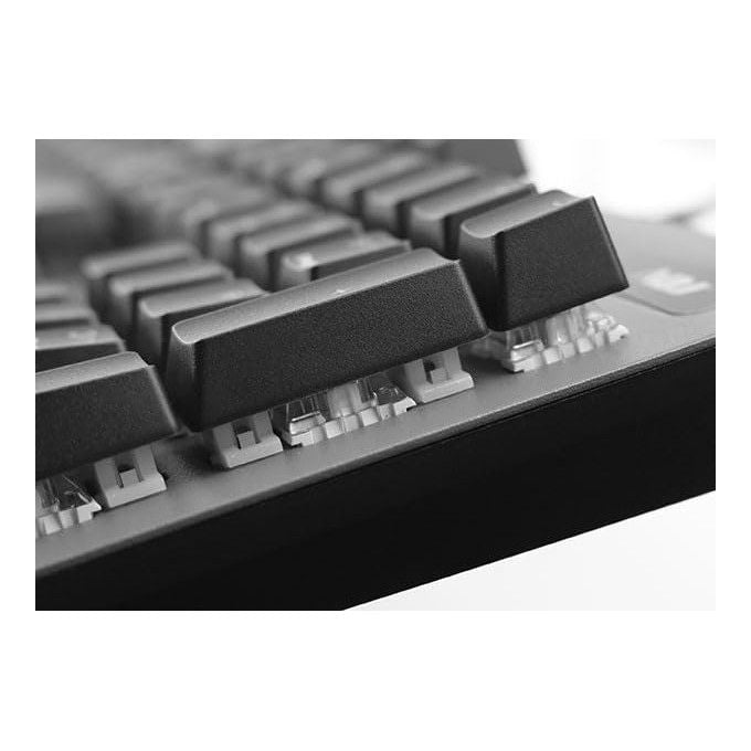Adj, Tastiera Meccanica Bryck, 104 Tasti, Layout Italiano, Retroilluminazione LED, Nera