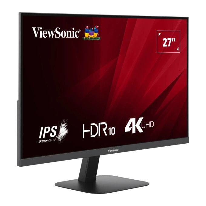 Viewsonic, Monitor LED 27'' VA2708-4K-HD, 4K Ultra HD, IPS, Nero