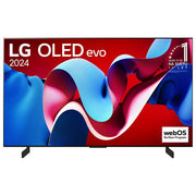 LG, OLED 42'' 4K Ultra HD Smart TV, Wi-Fi, Nero, OLED42C41LA