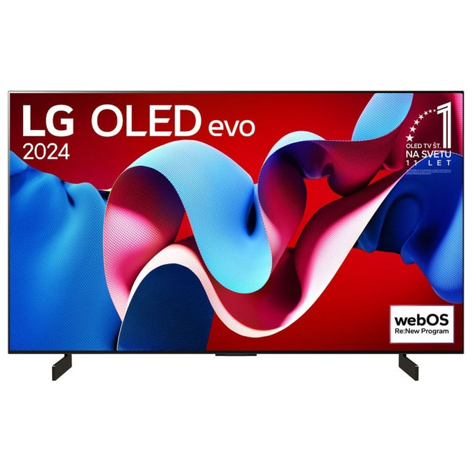 LG, OLED 42'' 4K Ultra HD Smart TV, Wi-Fi, Nero, OLED42C41LA