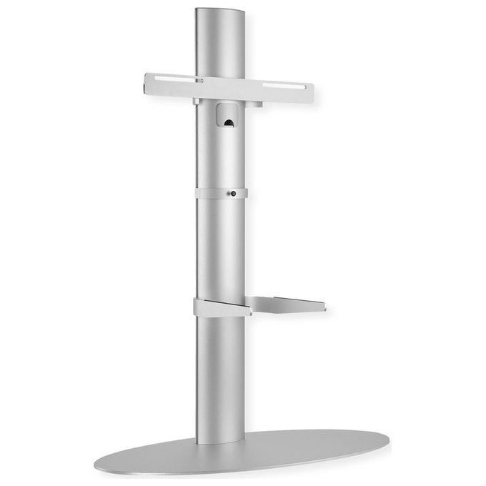Roline, Supporto Tv da Pavimento, 32-55 pollici, Argento, Girevole, 40 kg