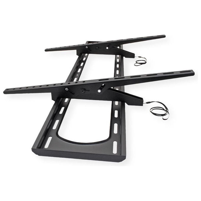 Value 17.99.1225 Staffa TV a Parete Inclinabile 60'' 120'' VESA 900x600 mm 120 Kg colore Nero