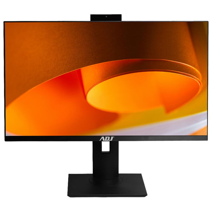 Adj, Pc All-In-One, 23.8 pollici, Intel I7-13620H, 16GB, 500GB, Windows 11 Pro, Nero