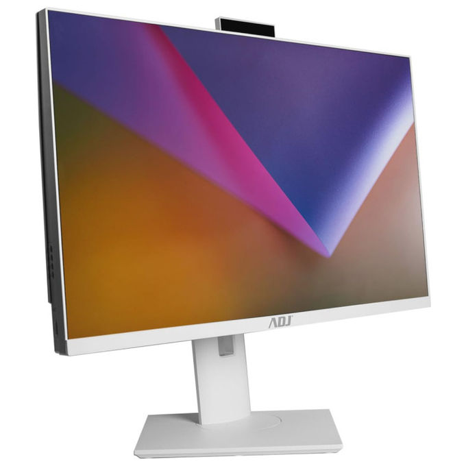 Adj, PC All-in-One, 27 pollici, Intel i7, 32GB RAM, 2TB SSD, Windows 11 Pro, Bianco