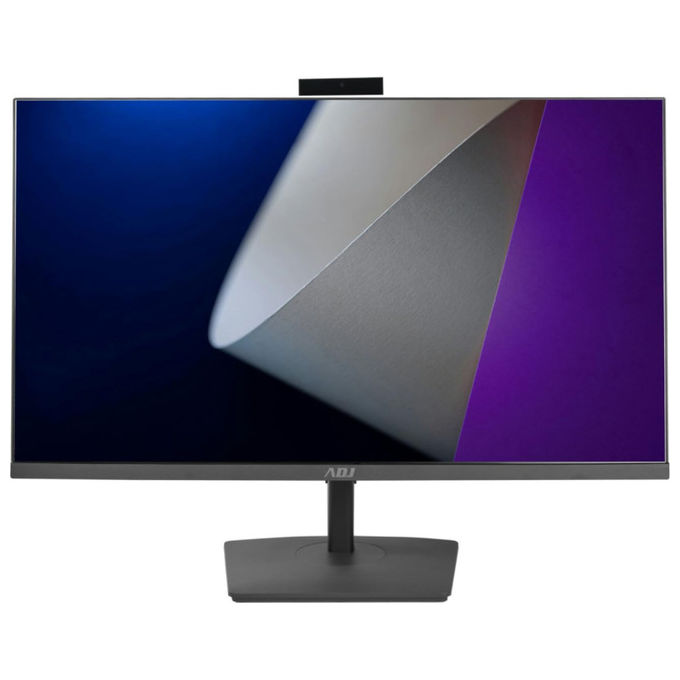 Adj, All In One PC, 32 Pollici, i5-12450H, 16GB RAM, 1TB SSD, Windows 11 Pro, Nero