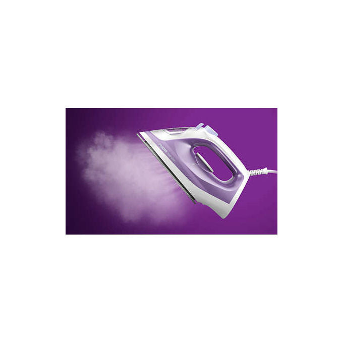 Philips, Ferro da Stiro a Vapore, Piastra Antiaderente, 1800W, Viola e Bianco, DST1020-30