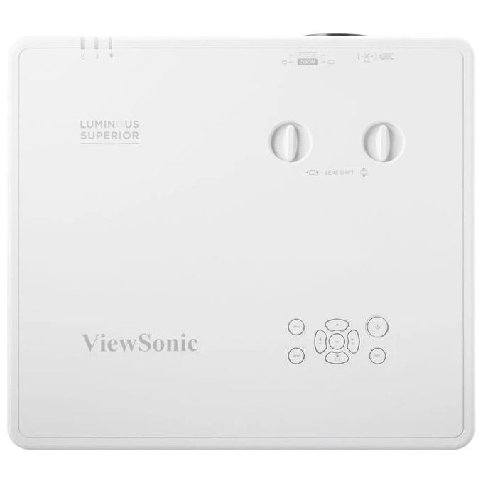 Viewsonic, Videoproiettore, 6000 ANSI Lumen, 3LCD, WUXGA, Ottica standard, Bianco