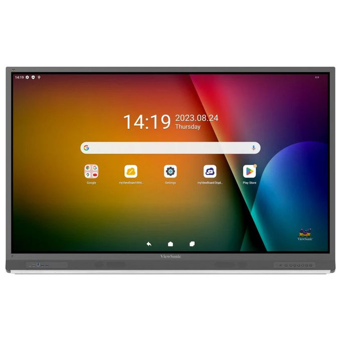 Viewsonic IFP6552-2F, Display Interattivo 65'', 4K Ultra HD, Touchscreen, Android