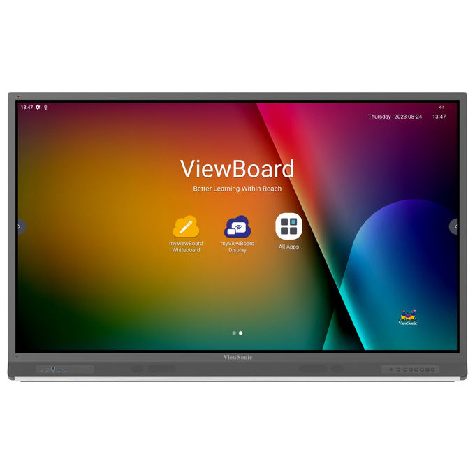 Viewsonic IFP6552-2F, Display Interattivo 65'', 4K Ultra HD, Touchscreen, Android