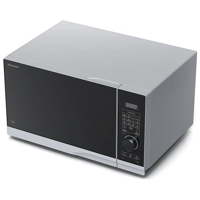 Sharp YC-PC284AE-S Forno a microonde con Grill e Convezione 28 L 900 W 14 Programmi Automatici colore Argentato