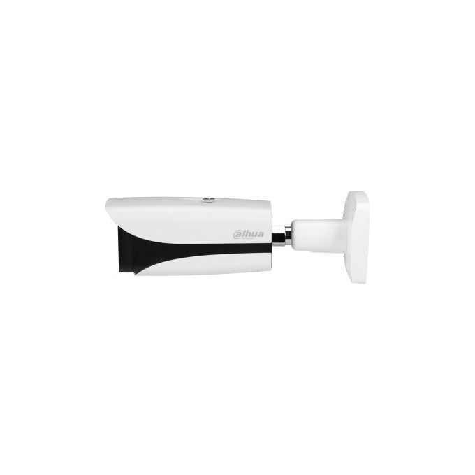 Dahua Technology, Telecamera IP di sicurezza, Bullet, 4MP, Ottica varifocale 2.7-12mm, IR 60m, Bianco