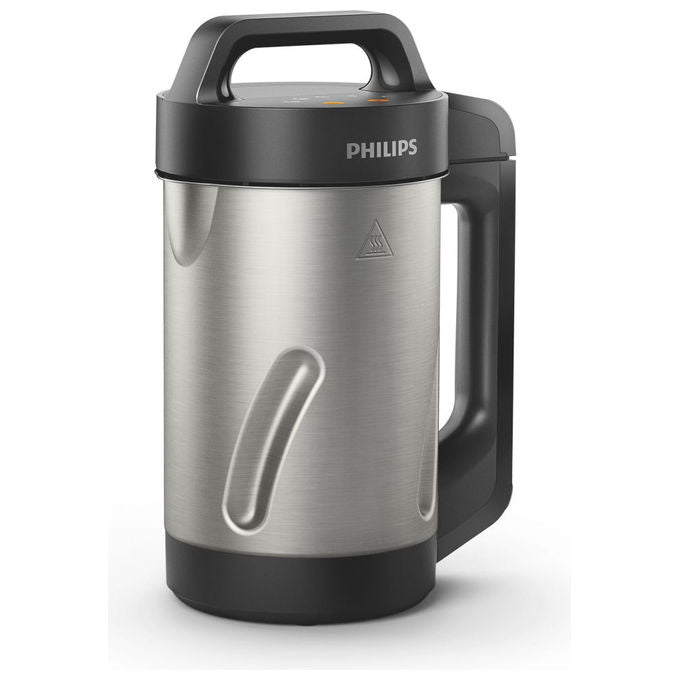 Philips HR2203-80 Viva Collection SoupMaker Frullatore Riscaldante 1,2 L 1000 W 5 Programmi colore Argento