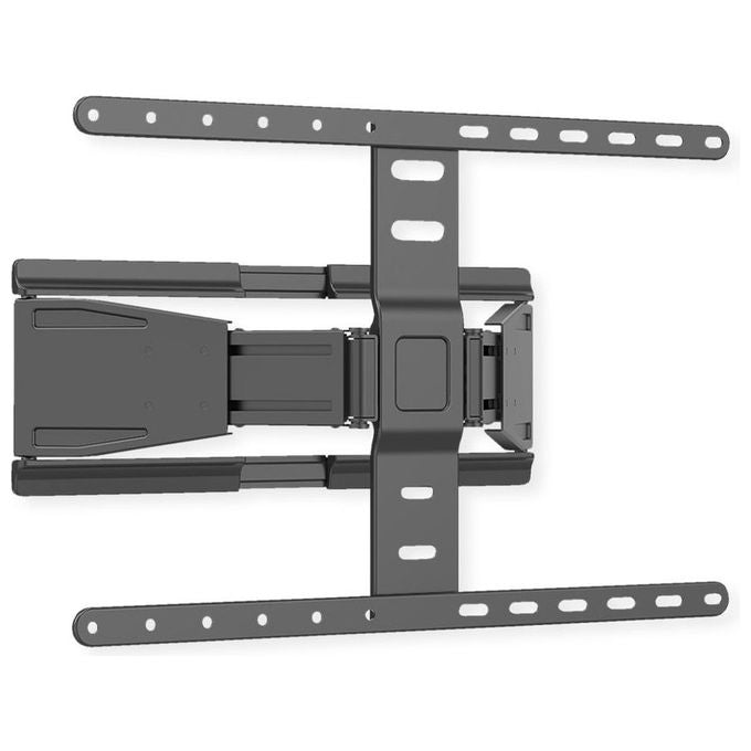 Value 17.99.1188 Supporto TV a Parete 43'' 90'' Inclinabile Rotabile VESA 600x400 mm Max 50 Kg colore Nero
