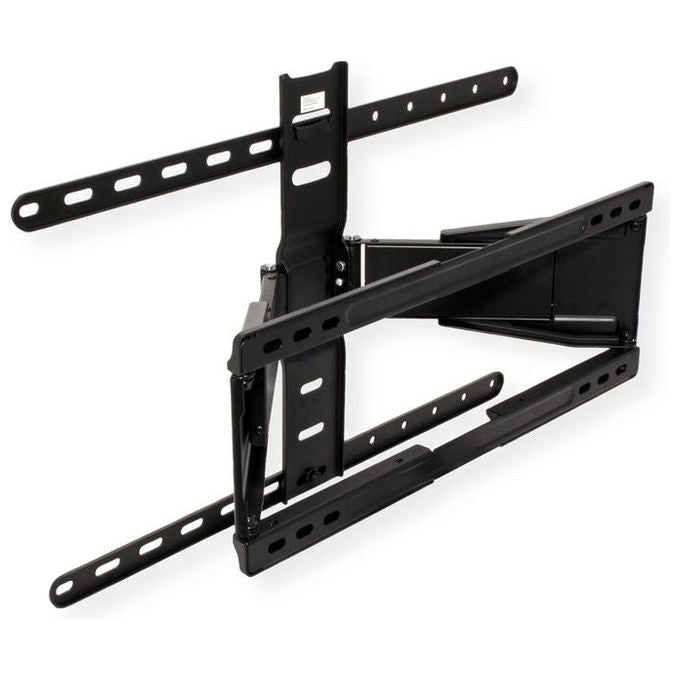 Value 17.99.1188 Supporto TV a Parete 43'' 90'' Inclinabile Rotabile VESA 600x400 mm Max 50 Kg colore Nero