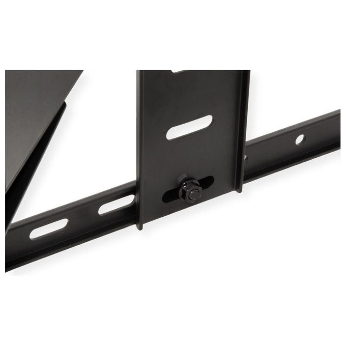 Value 17.99.1188 Supporto TV a Parete 43'' 90'' Inclinabile Rotabile VESA 600x400 mm Max 50 Kg colore Nero