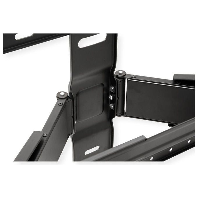 Value 17.99.1188 Supporto TV a Parete 43'' 90'' Inclinabile Rotabile VESA 600x400 mm Max 50 Kg colore Nero
