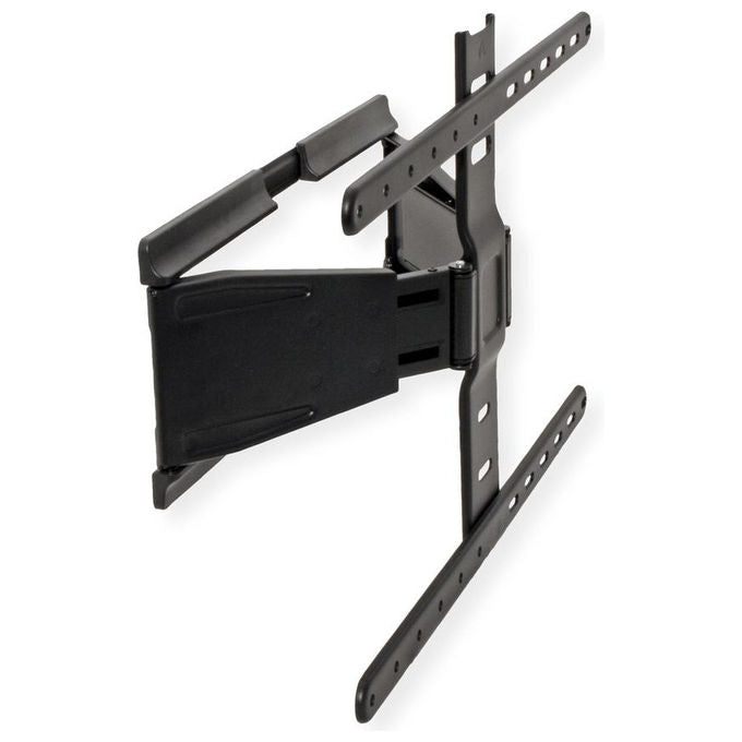 Value 17.99.1188 Supporto TV a Parete 43'' 90'' Inclinabile Rotabile VESA 600x400 mm Max 50 Kg colore Nero